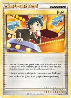 Carte Pokémon Juge