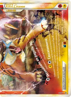 Carte Pokémon Entei & Raikou LÉGENDE (bas)