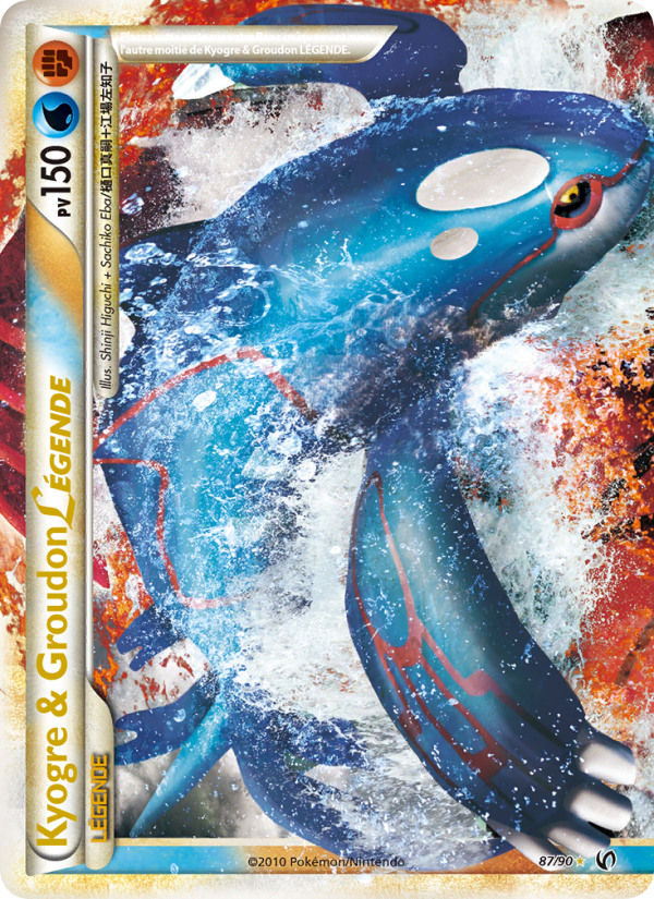 Kyogre & Groudon LÉGENDE