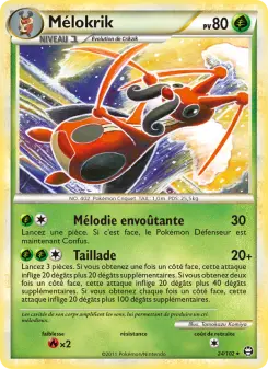 Carte Pokémon Mélokrik