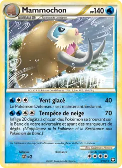Photo carte Pokemon Mammochon Triomphant 5/102