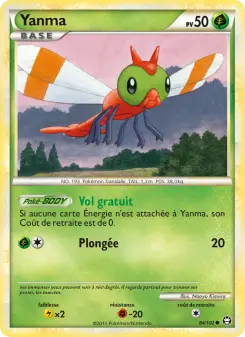 Carte Pokémon Yanma