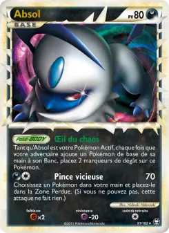Carte Pokémon Absol