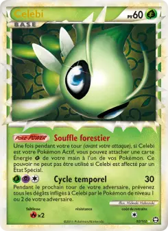 Carte Pokémon Celebi