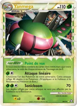 Photo carte Pokemon Yanmega Triomphant 98/102