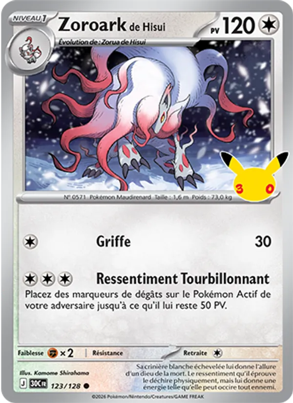 Zoroark de Hisui