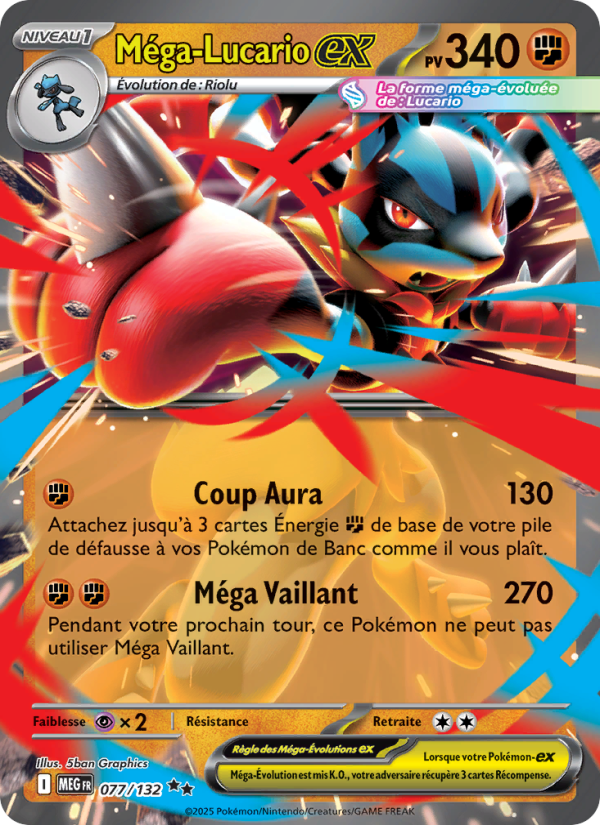 Méga-Lucario-ex from Méga-Évolution