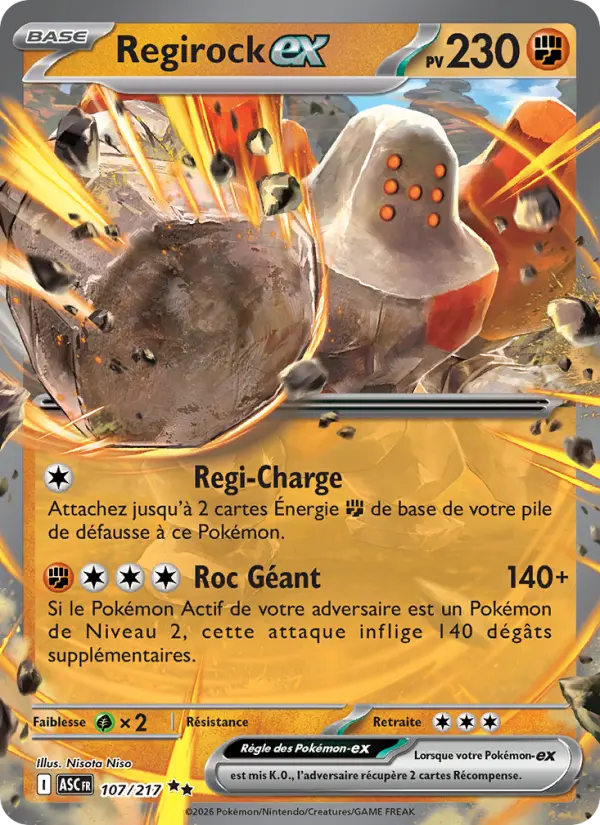 Regirock-ex card image