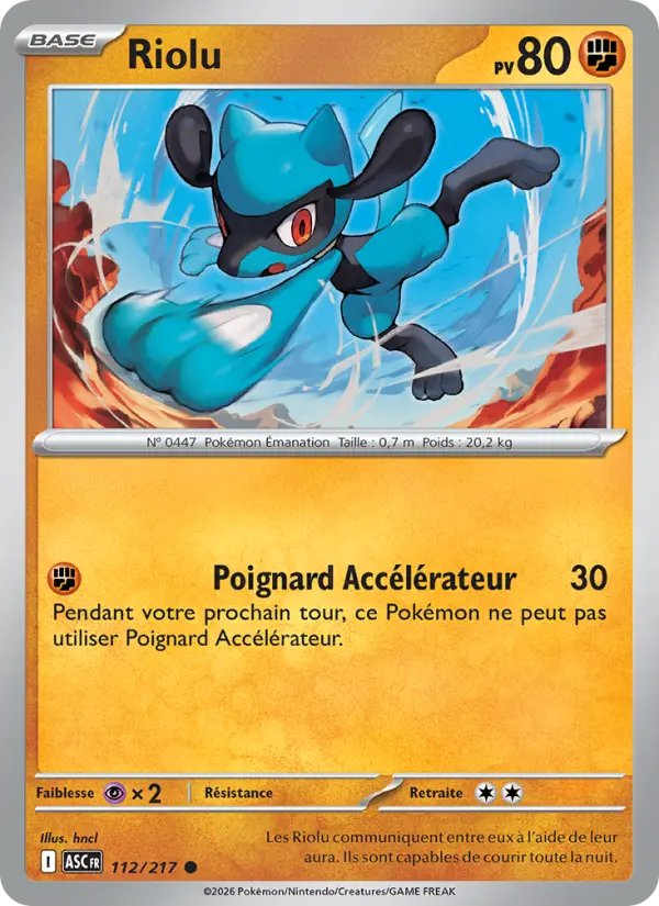Riolu card image