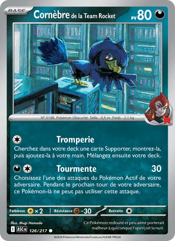 Cornèbre de la Team Rocket card image
