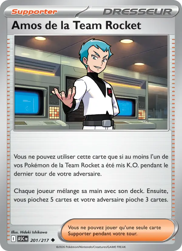 Amos de la Team Rocket card image