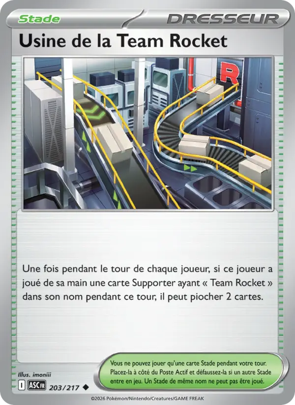 Usine de la Team Rocket card image