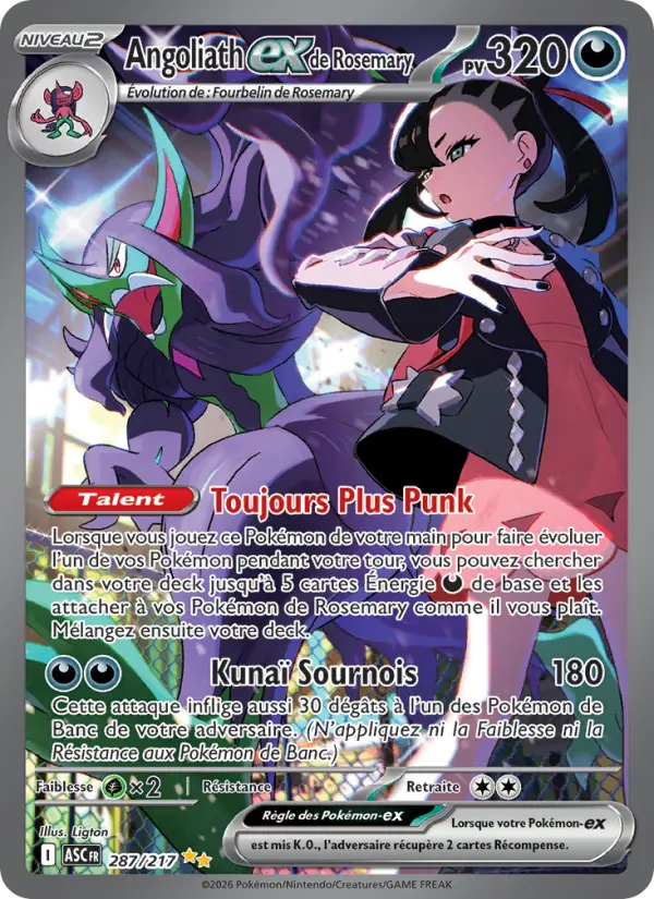 Angoliath-ex de Rosemary card image