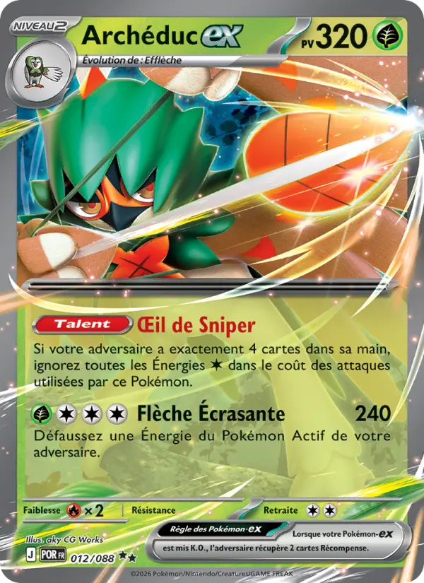Decidueye ex (French)