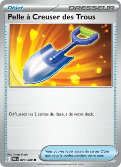 Pelle à Creuser des Trous