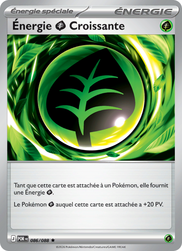 Énergie Grass Croissante