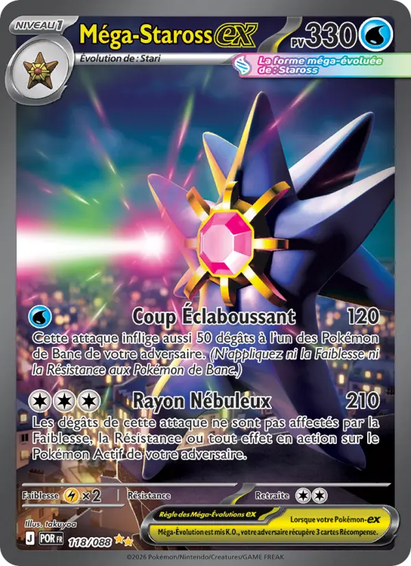 Mega Starmie ex (French)