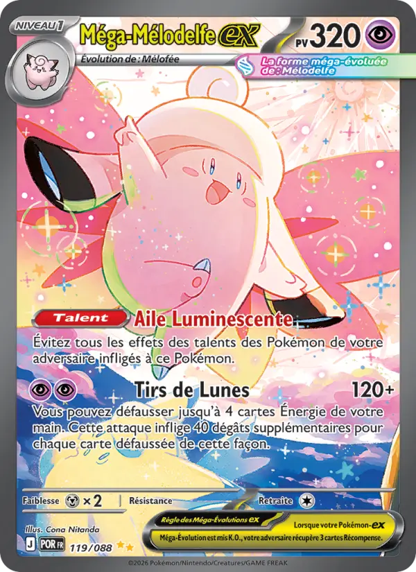 Mega Clefable ex (French)