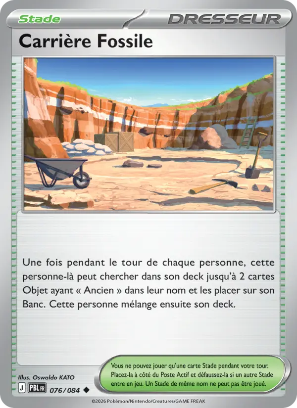 Carrière Fossile