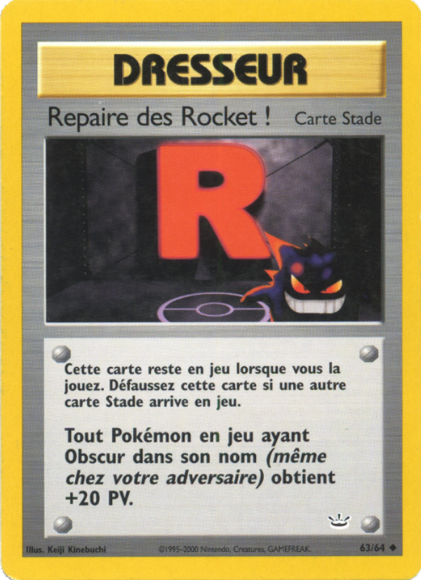 Repaire des Rocket !
