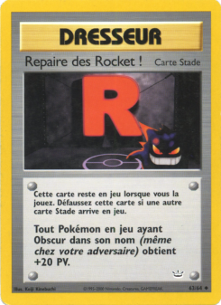 Repaire des Rocket !