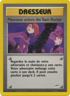Mauvaises actions des Team Rocket