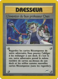 L'invention du faux professeur Chen