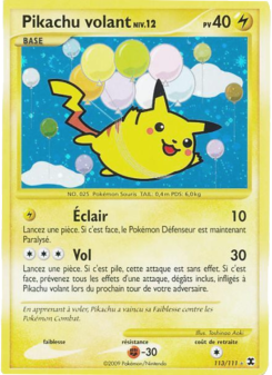 Pikachu volant Niv. 12