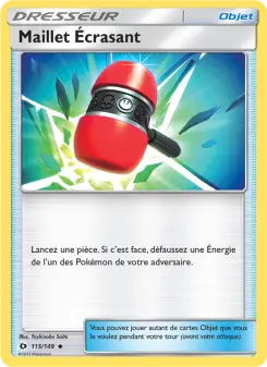 Carte Pokémon Maillet Écrasant