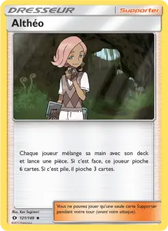 Photo carte Pokemon Althéo Soleil et Lune 121/149