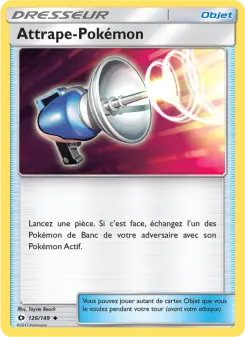 Photo carte Pokemon Attrape-Pokémon Soleil et Lune 126/149