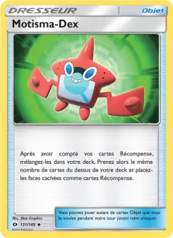 Carte Pokémon Motisma-Dex
