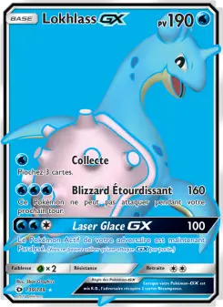 Carte Pokémon Lokhlass GX