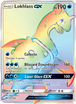 Carte Pokémon Lokhlass GX