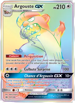 Carte Pokémon Argouste GX