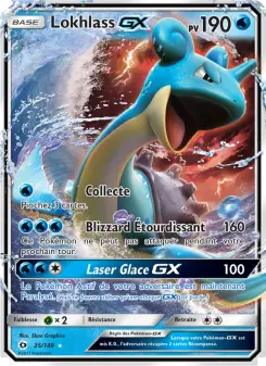 Carte Pokémon Lokhlass GX