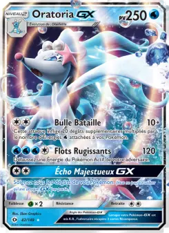 Carte Pokémon Oratoria GX