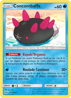 Carte Pokémon Concombaffe