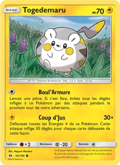 Carte Pokémon Togedemaru