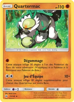 Carte Pokémon Quartermac