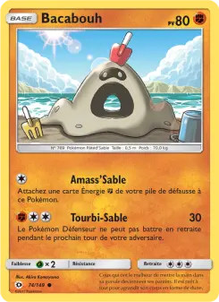 Carte Pokémon Bacabouh