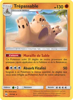 Carte Pokémon Trépassable