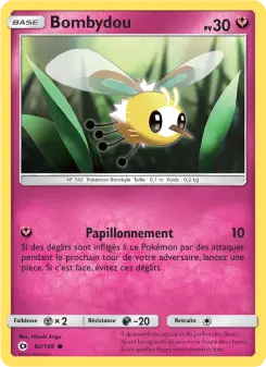 Carte Pokémon Bombydou