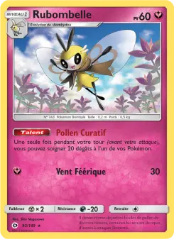 Carte Pokémon Rubombelle