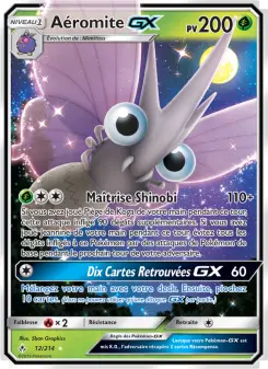 Carte Pokémon Aéromite GX