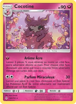 Carte Pokémon Cocotine