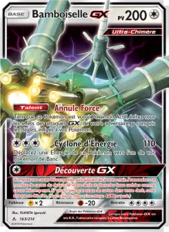 Carte Pokémon Bamboiselle GX