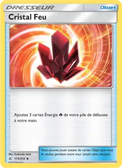 Photo carte Pokemon Cristal Feu Alliance Infaillible 173/214