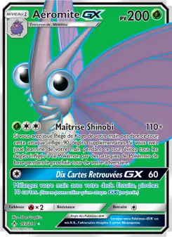 Carte Pokémon Aéromite GX