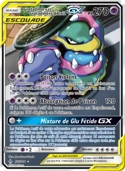 Carte Pokémon Grotadmorv et Grotadmorv d’Alola GX